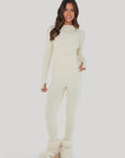 Ribbed Base Layer Set - Cream