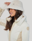 Mink Faux Fur Bucket Hat - White