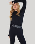 Ribbed Base Layer Set - Black
