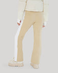 Stripe Perfect Ski Pant - Camel / White