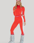 Racer Stripe Base Layer Set - Red