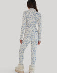 Toile de Jouy Base Layer Set - Blue