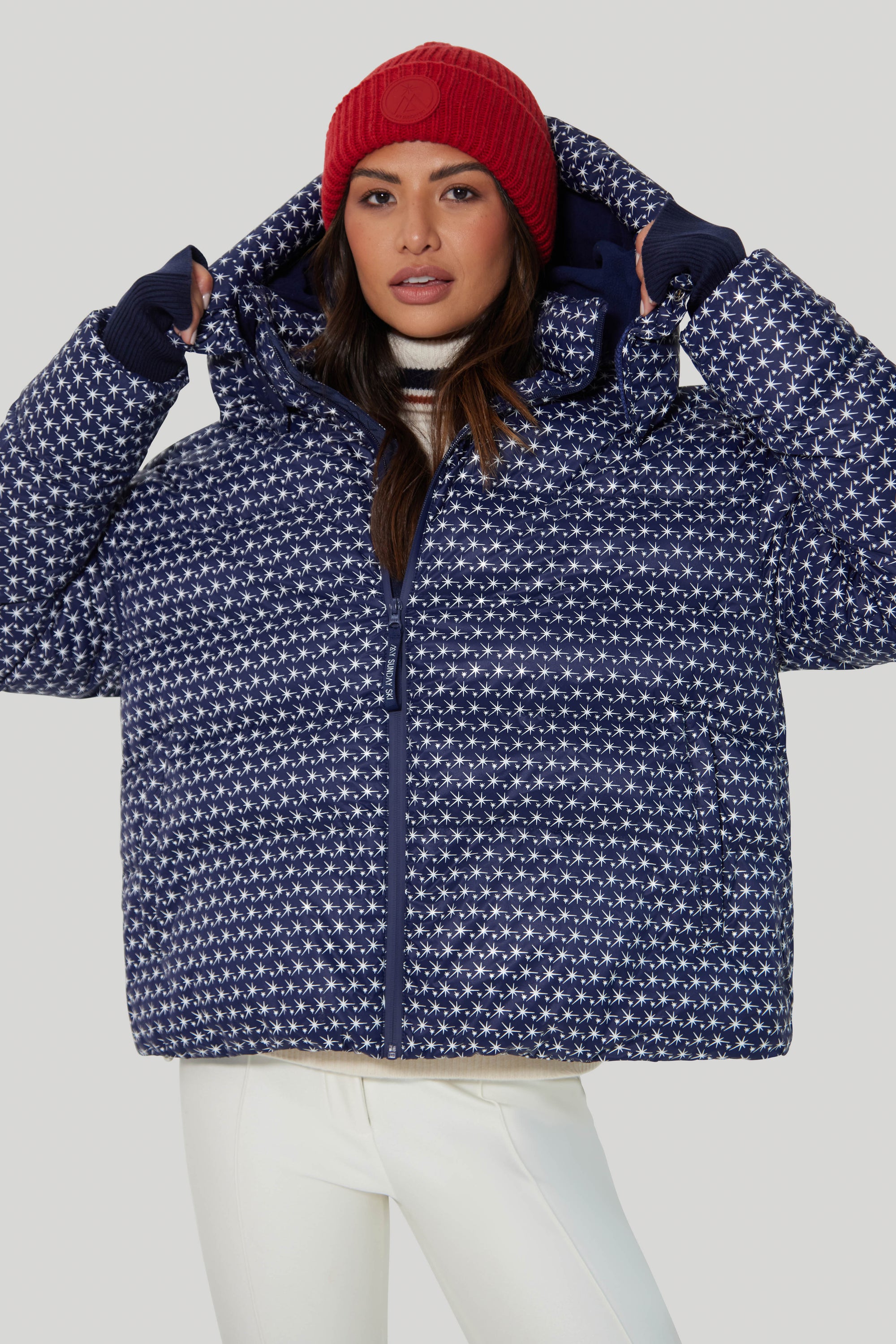 Apricity Ski Jacket - Navy / White