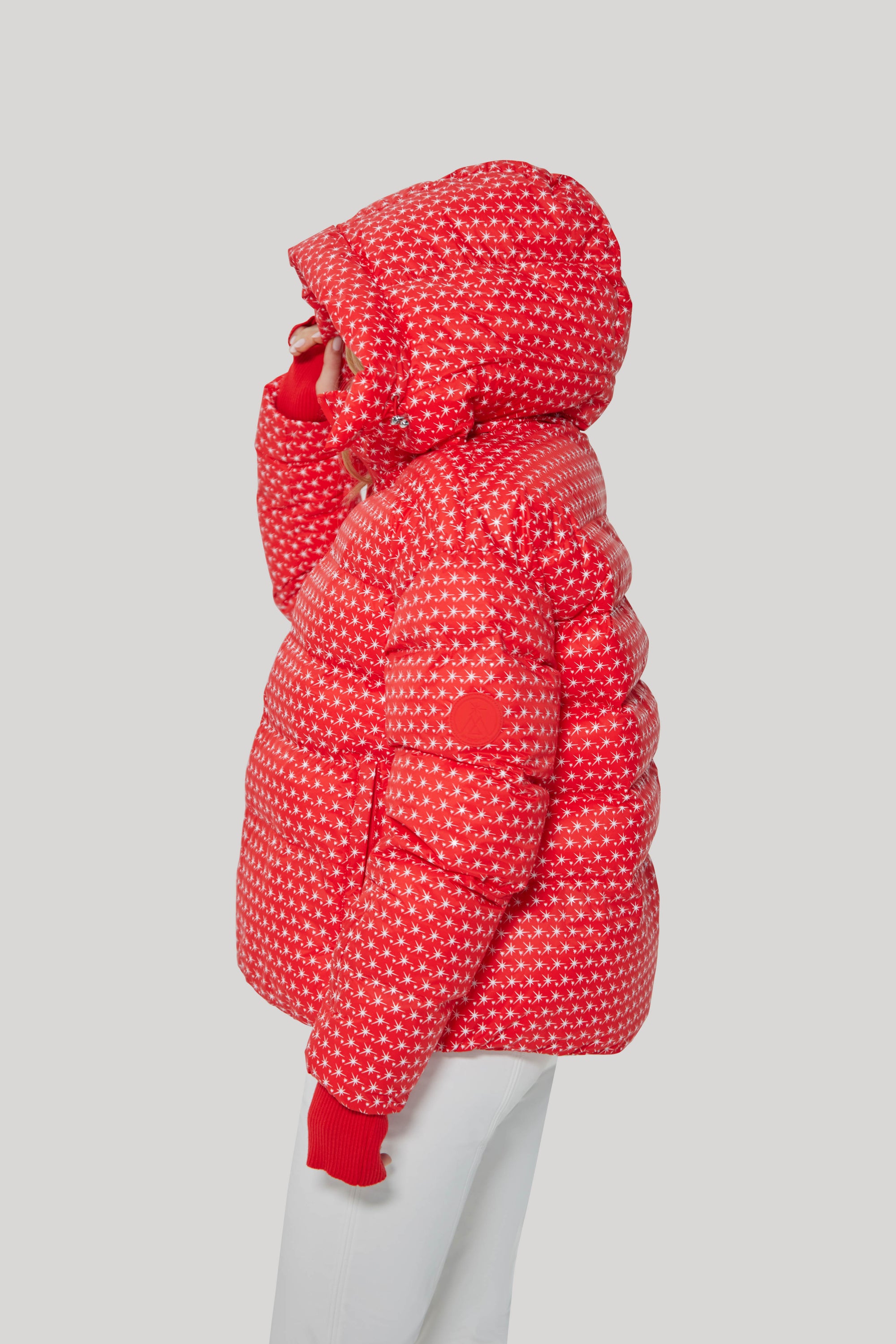 Apricity Ski Jacket - Red / White