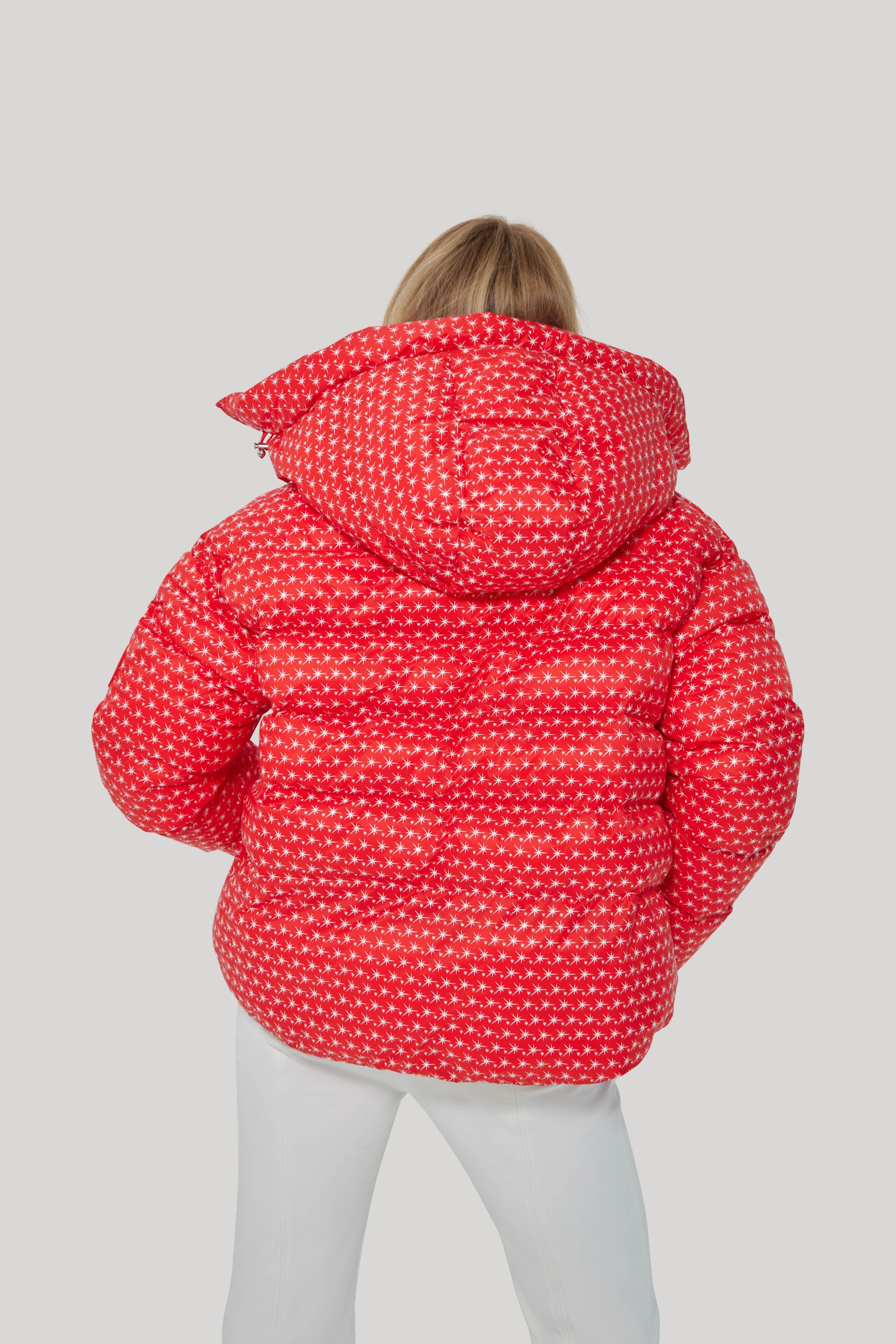 Apricity Ski Jacket - Red / White