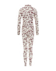 Toile de Jouy Base Layer Set - Cabernet