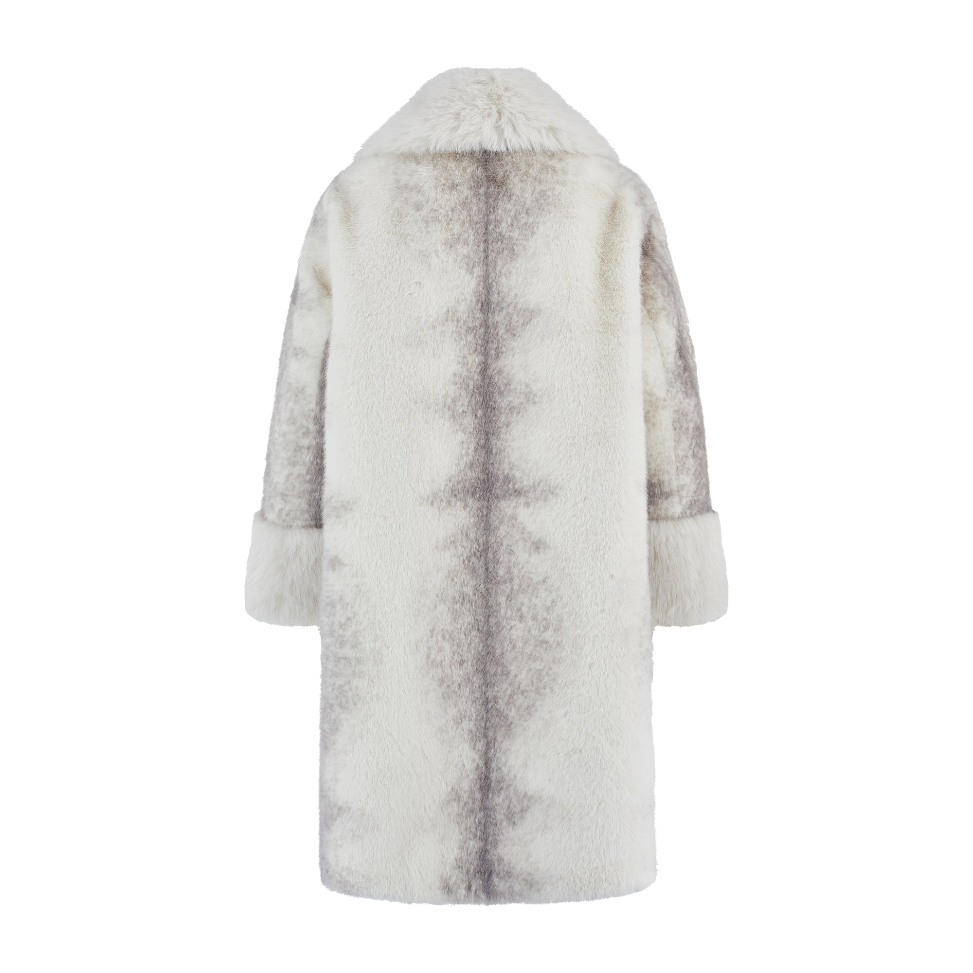 Faux Mink Fur Coat