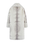 Faux Mink Fur Coat