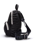 Sherpa Quilted Rucksack - Black