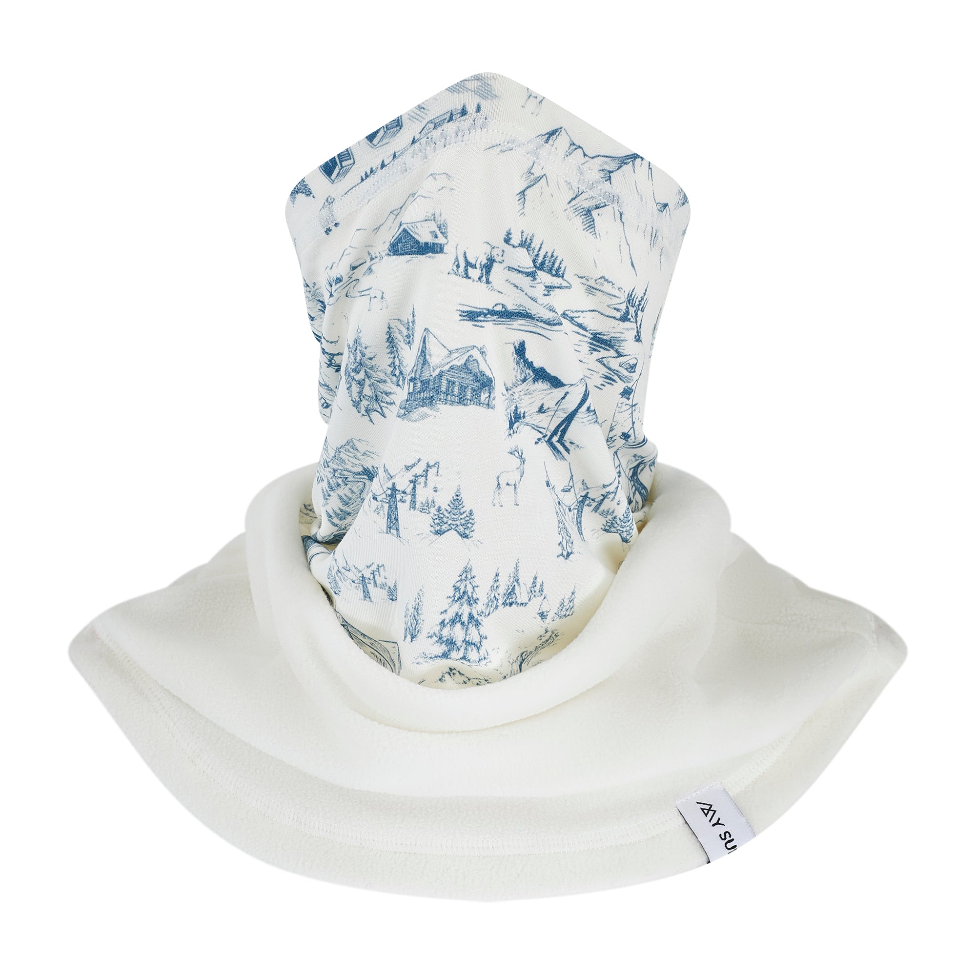 Face & Neck Gaiter - Toile de Jouy
