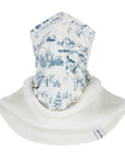 Face & Neck Gaiter - Toile de Jouy
