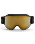 Goggles: Black Strap / Gray Gold Lens