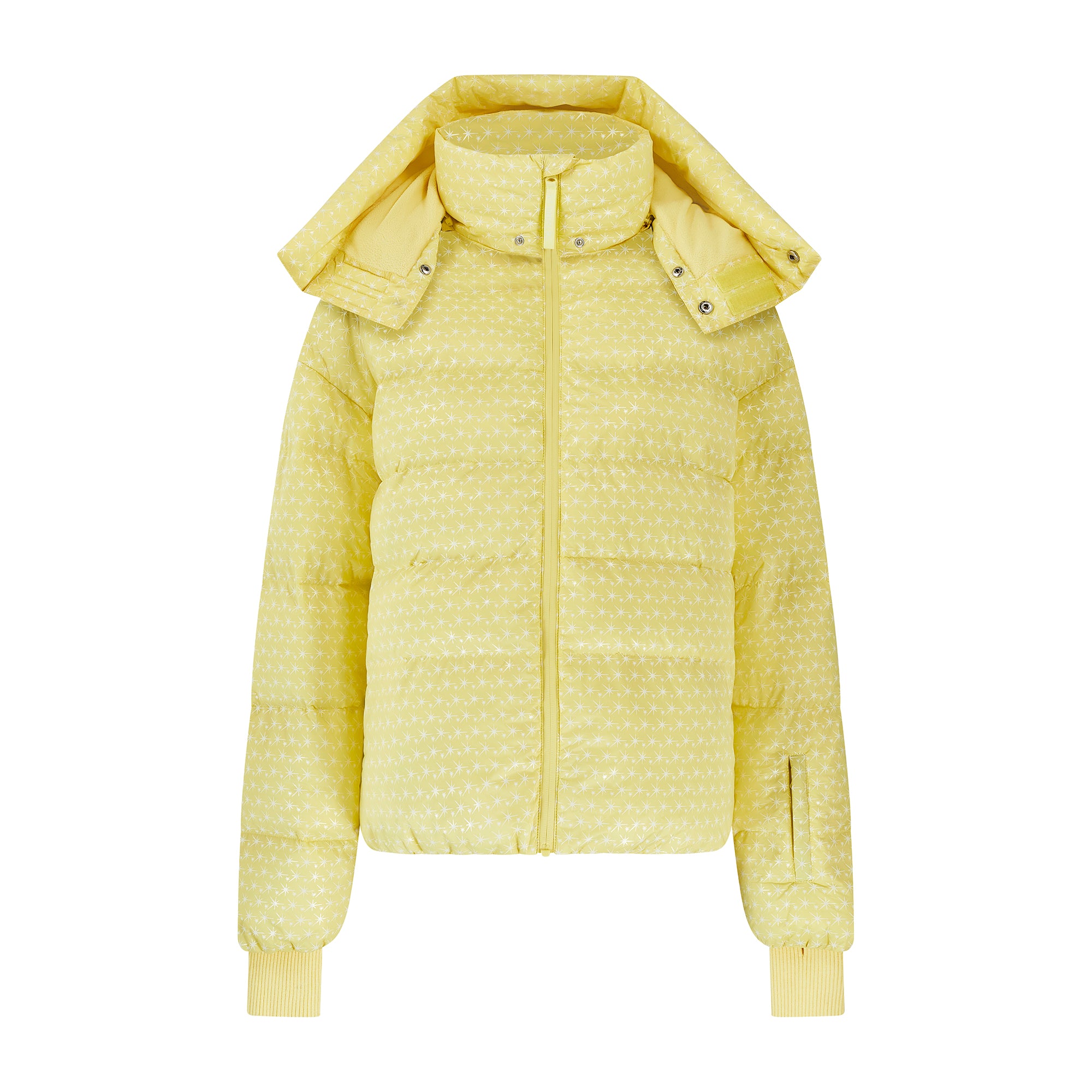 Apricity Ski Jacket - Yellow / White