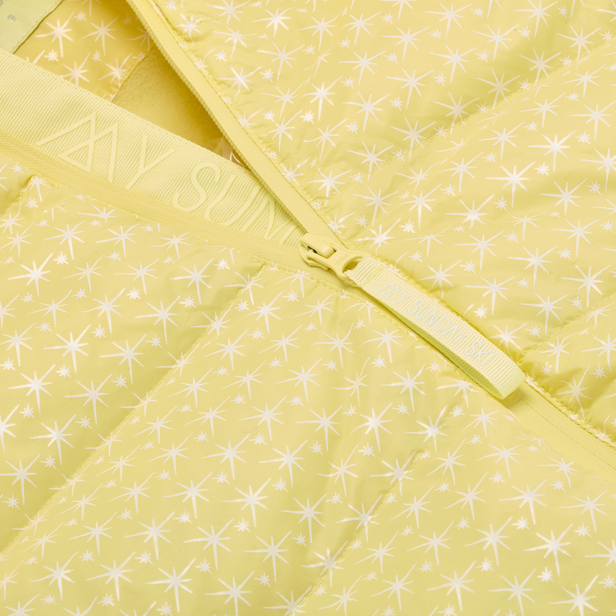 Apricity Ski Jacket - Yellow / White