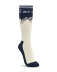 Merino Blend Performance Ski Sock - Navy