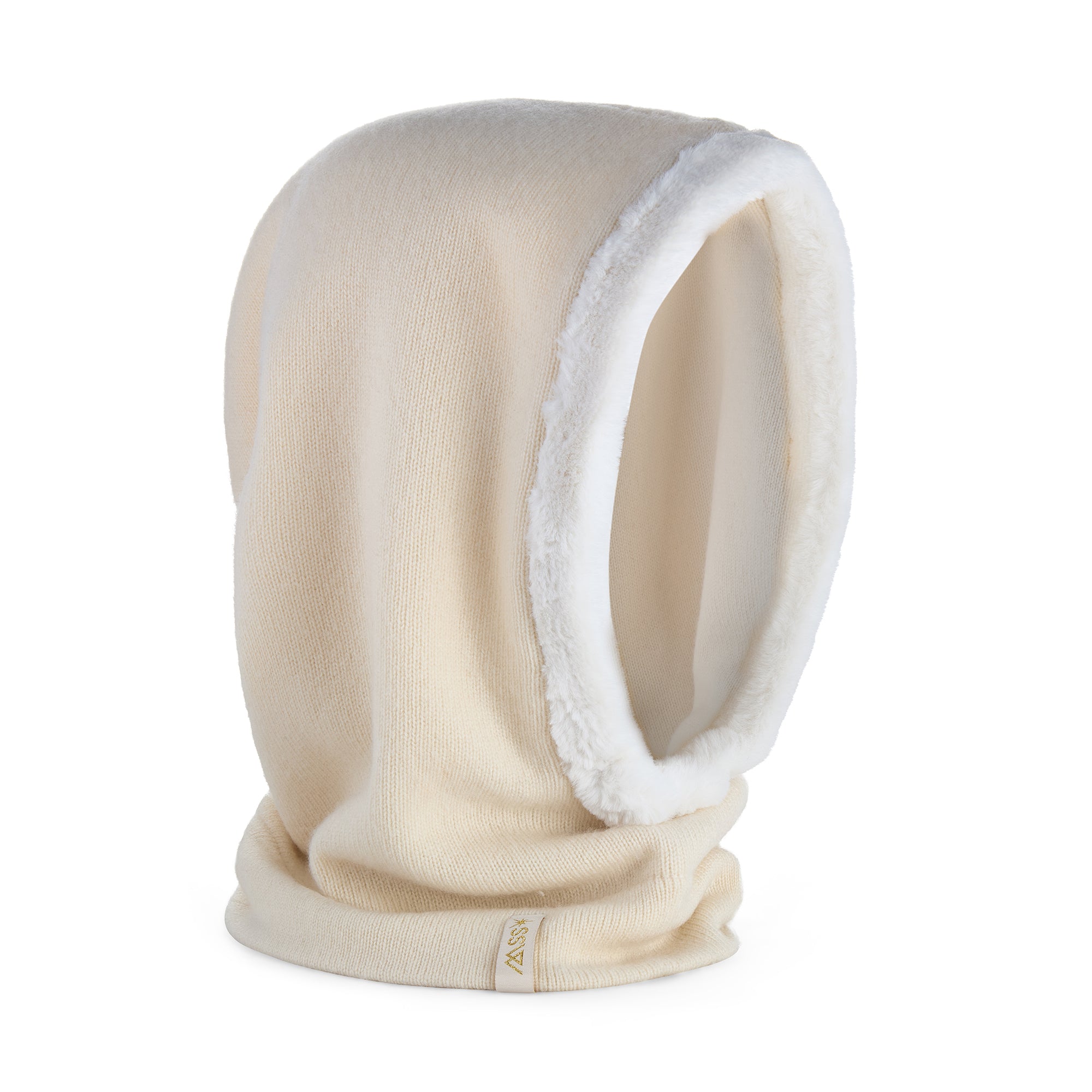 Ski Hood / Snood - Cream