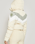 Chevron Ski Suit - Sand