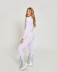 Chevron Base Layer Set - Lilac