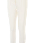 Slalom Ski Pants - Snow Sparkle White