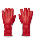 Wanderlust Shearling Ski Gloves - Red
