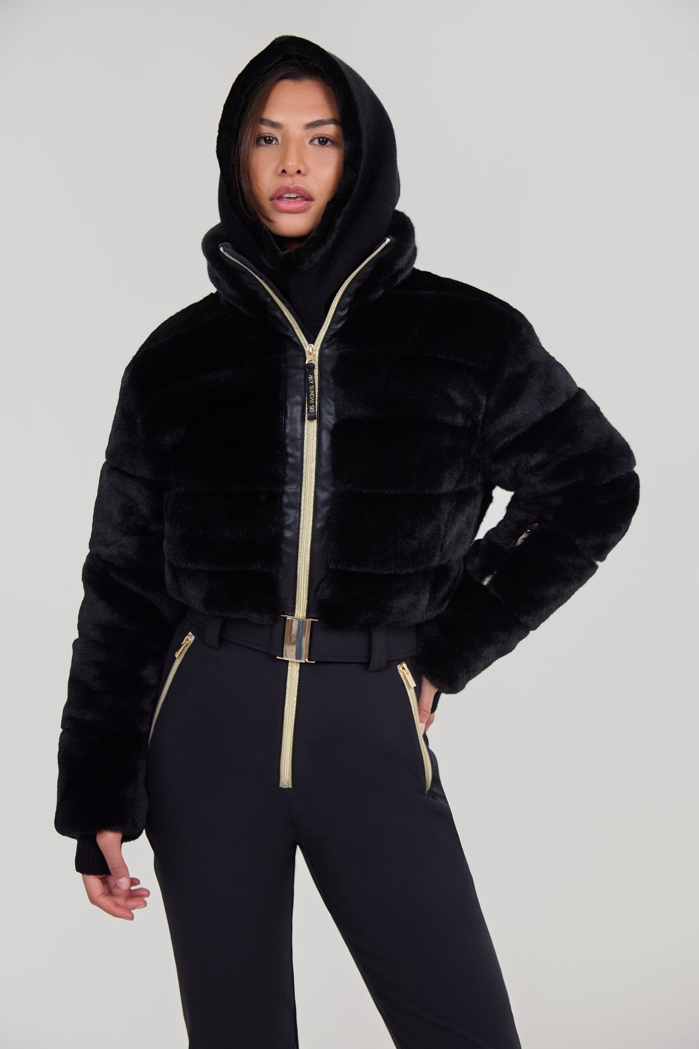 Ski Hood / Snood - Black