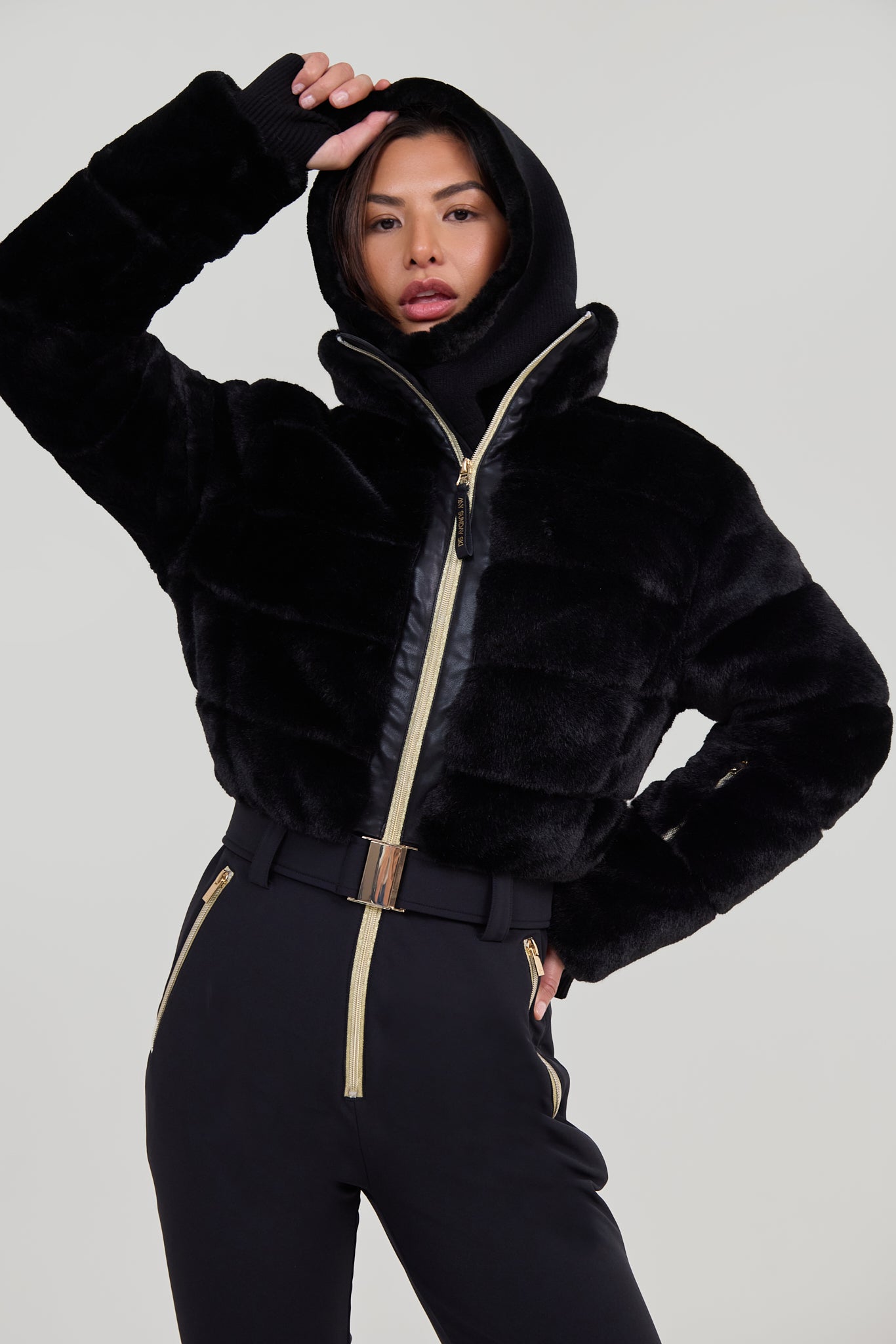 Ski Hood / Snood - Black