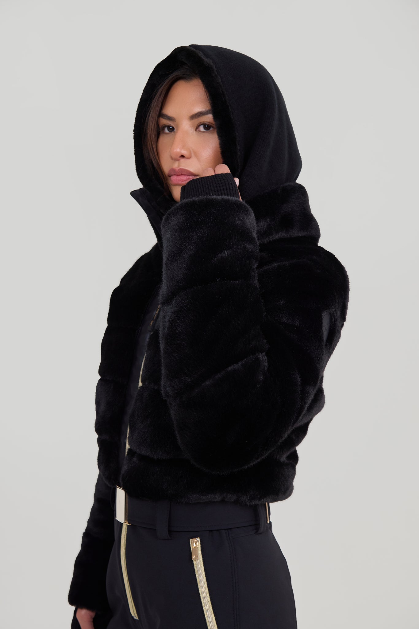 Ski Hood / Snood - Black
