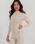 Teddy Gilet - Cream / Taupe