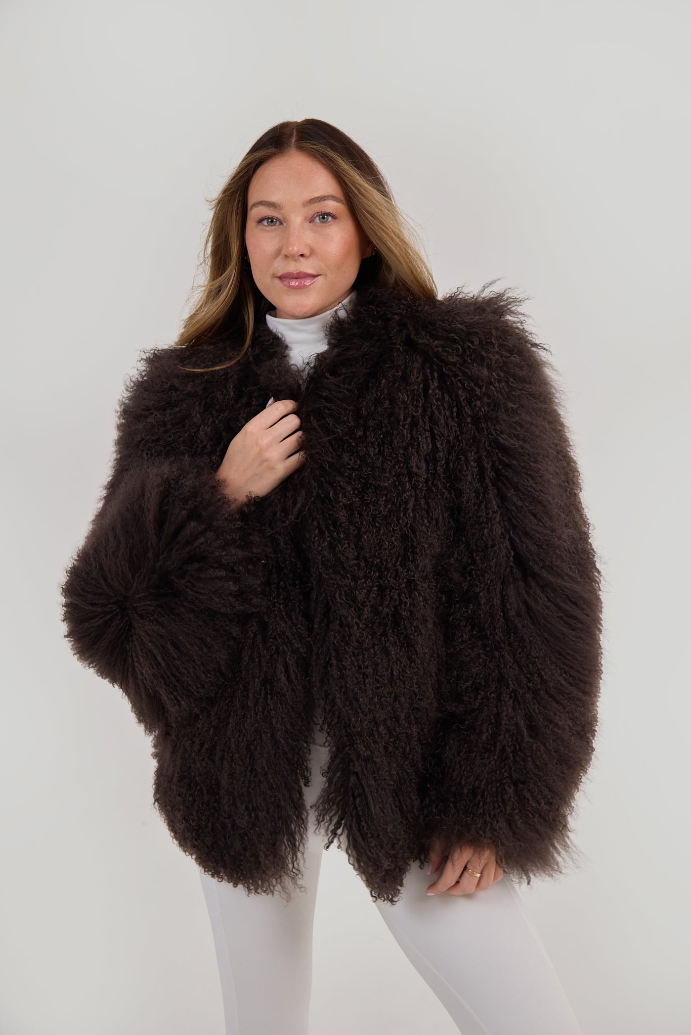 Mongolian Fur Coat - The Hollie – My Sunday Ski
