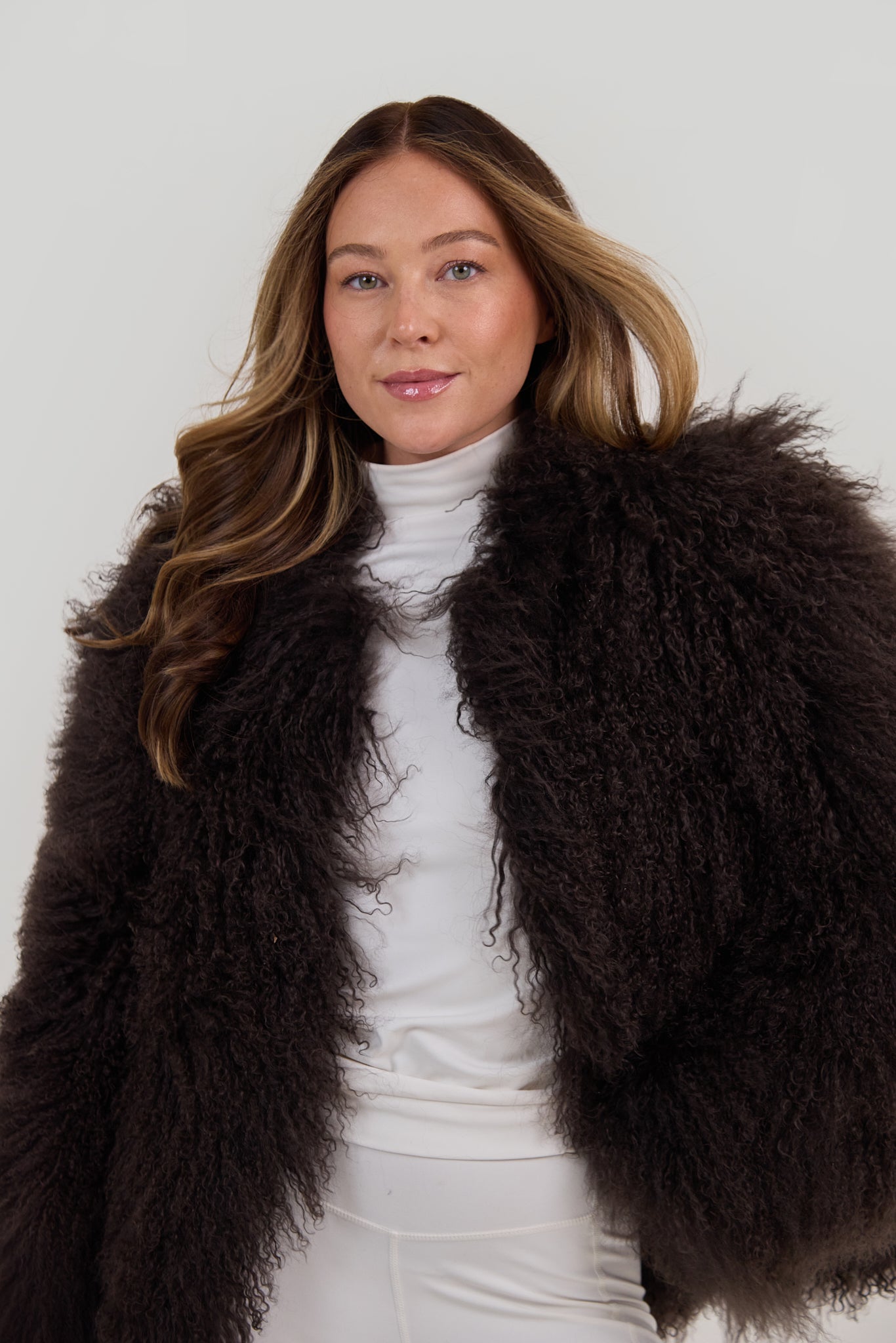 Mongolian Fur Coat - The Hollie