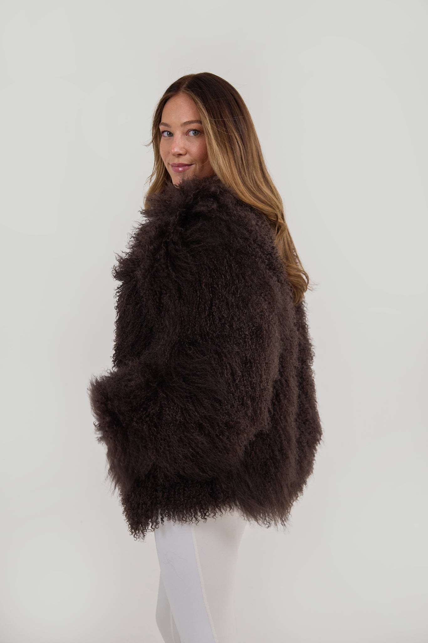 Mongolian Fur Coat - The Hollie