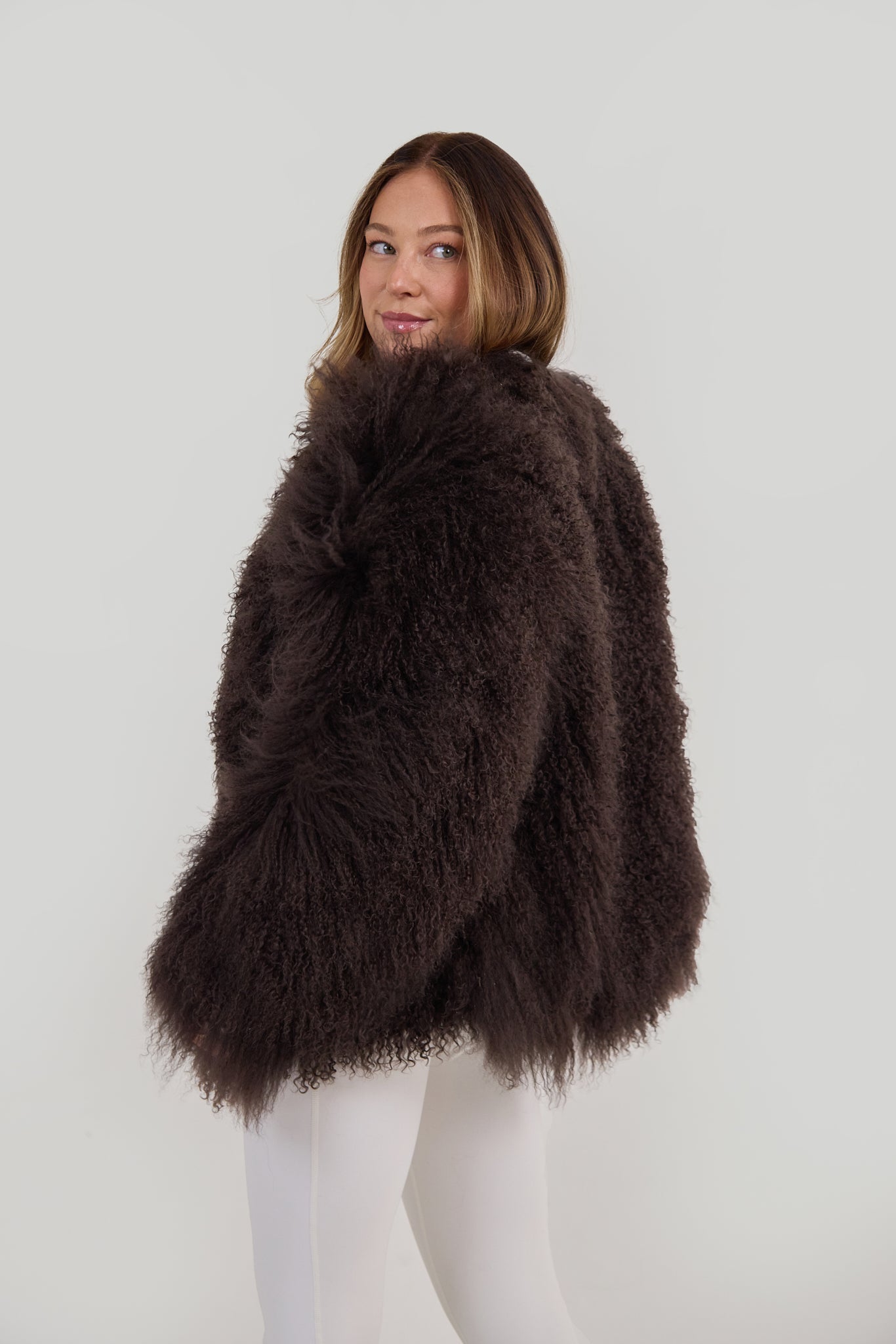 Mongolian Fur Coat - The Hollie