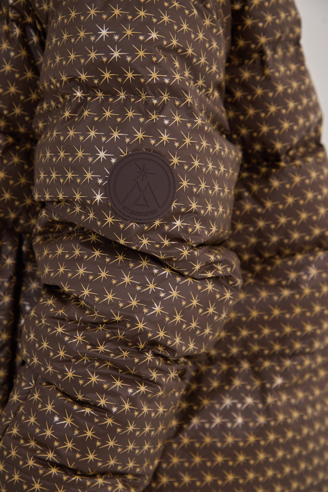 Apricity Ski Jacket - Chocolate / Gold