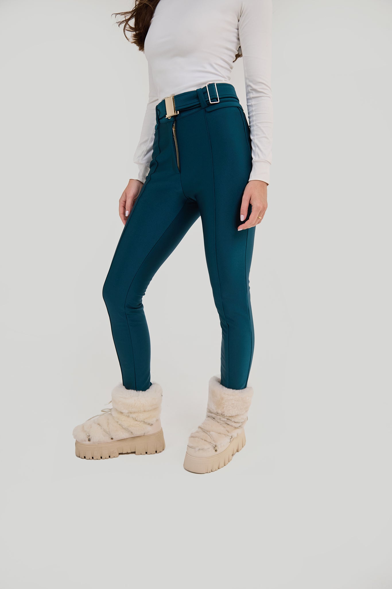 Slalom Ski Pants - Teal