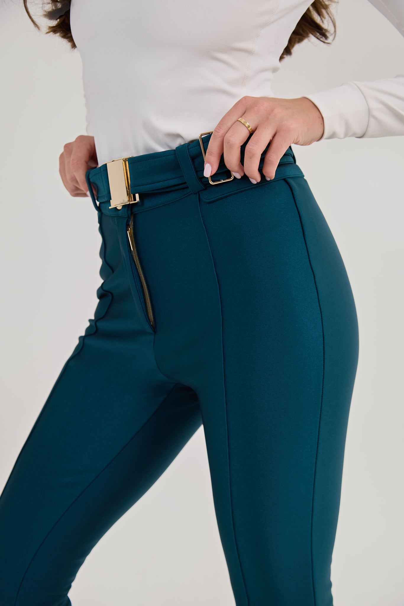 Slalom Ski Pants - Teal