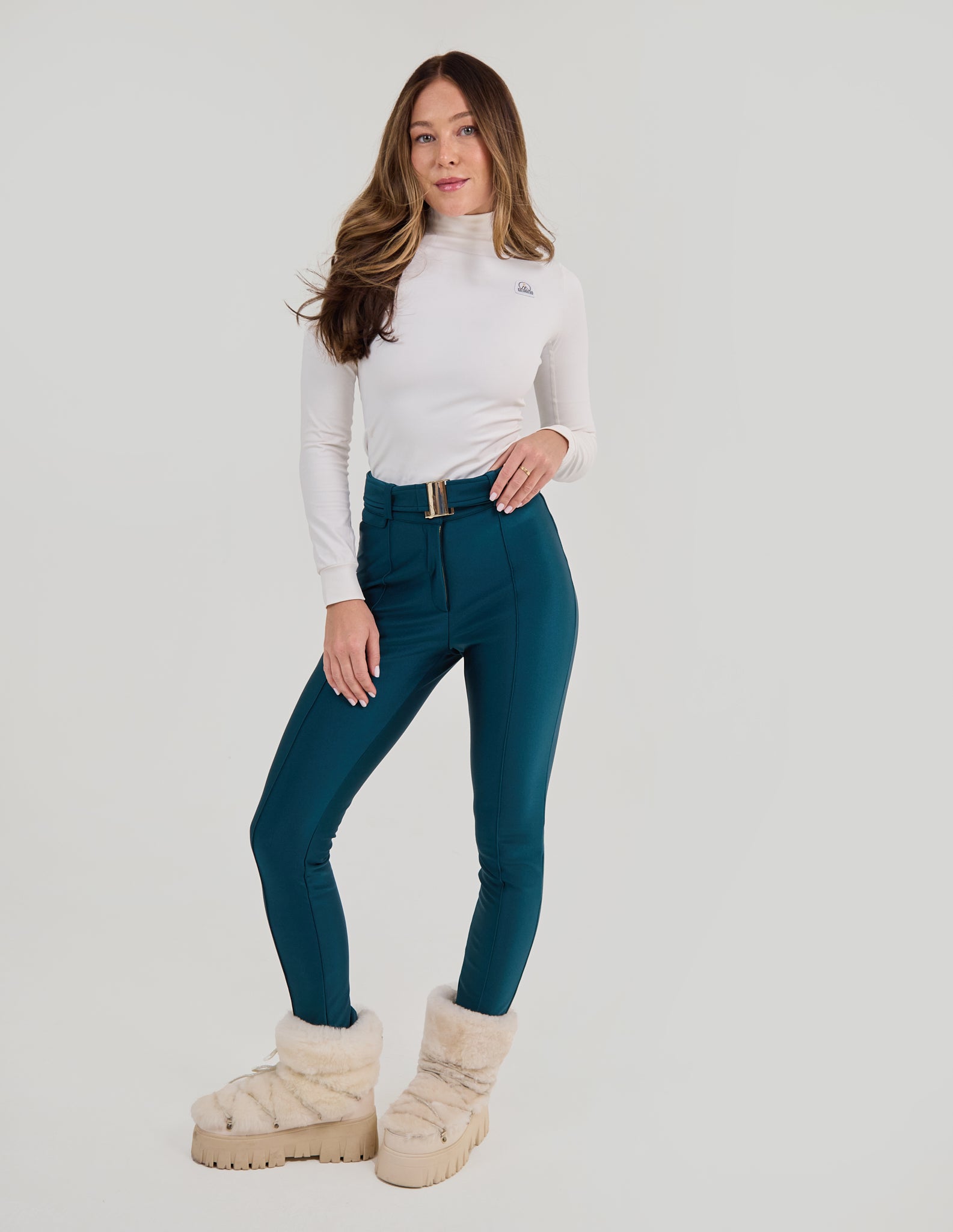 Slalom Ski Pants - Teal