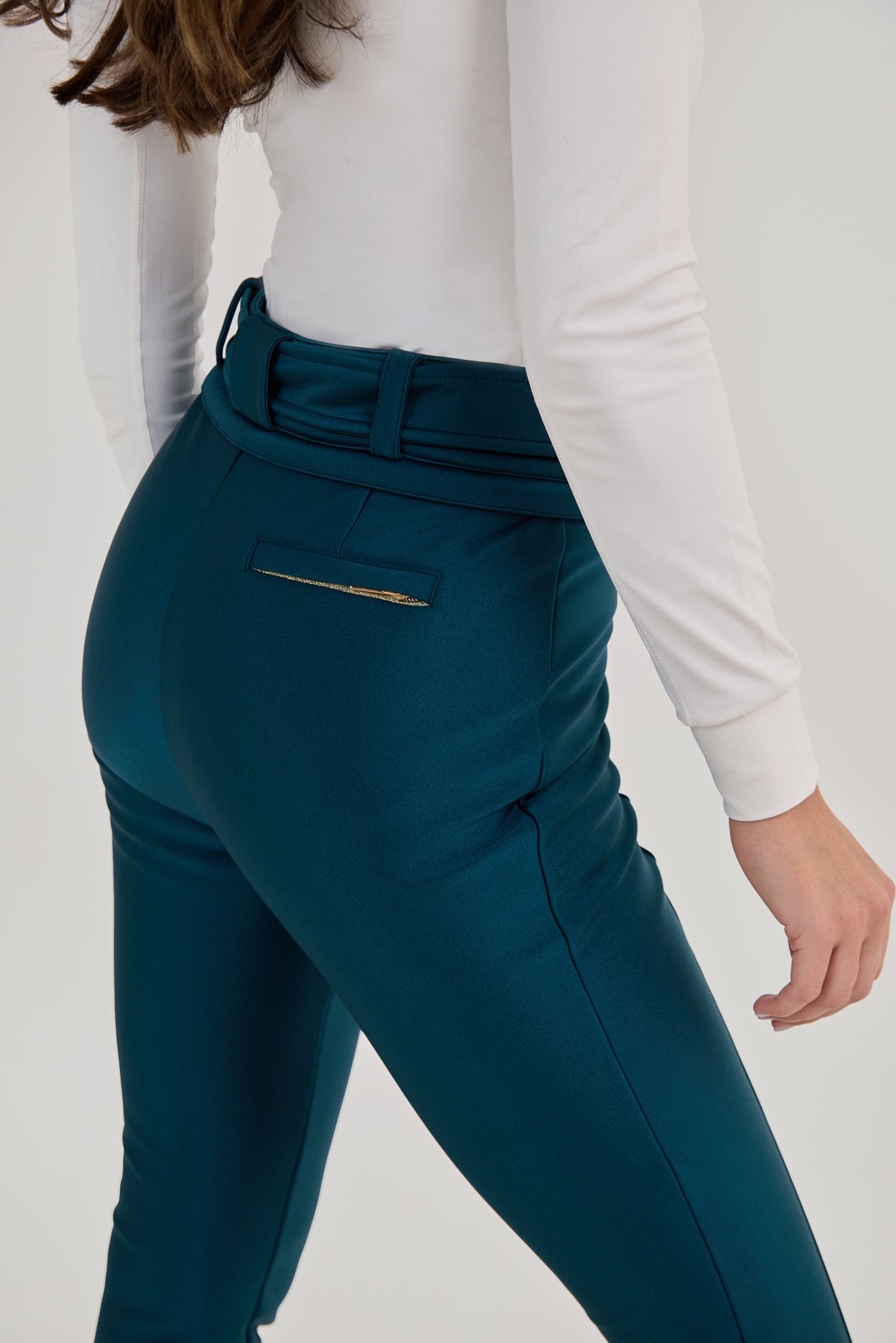 Slalom Ski Pants - Teal