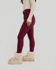 Slalom Ski Pants - Burgundy