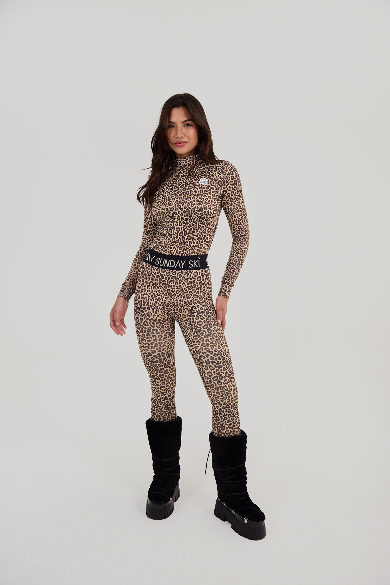 reversal ATHLETIC WEAR LEOPARD 上下セット Leopard Base Layer Set – My Sunday Ski