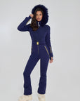 Élégance Méribel Ski Suit - hood up