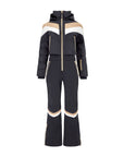 Chevron Ski Suit - Black