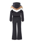 Chevron Ski Suit - Black