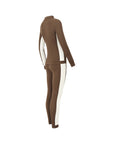 Racer Stripe Base Layer Set - Chocolate