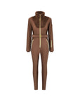 Sherpa Ski Suit - Chocolate