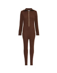 Cashmere Romper - Chocolat Chaud