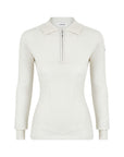 Contour Merino Mid Layer Top - Cream