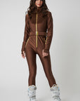 Sherpa Ski Suit - Chocolate