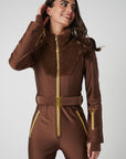 Sherpa Ski Suit - Chocolate