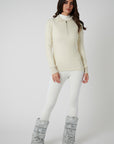 Contour Merino Mid Layer Top - Cream