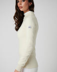 Contour Merino Mid Layer Top - Cream